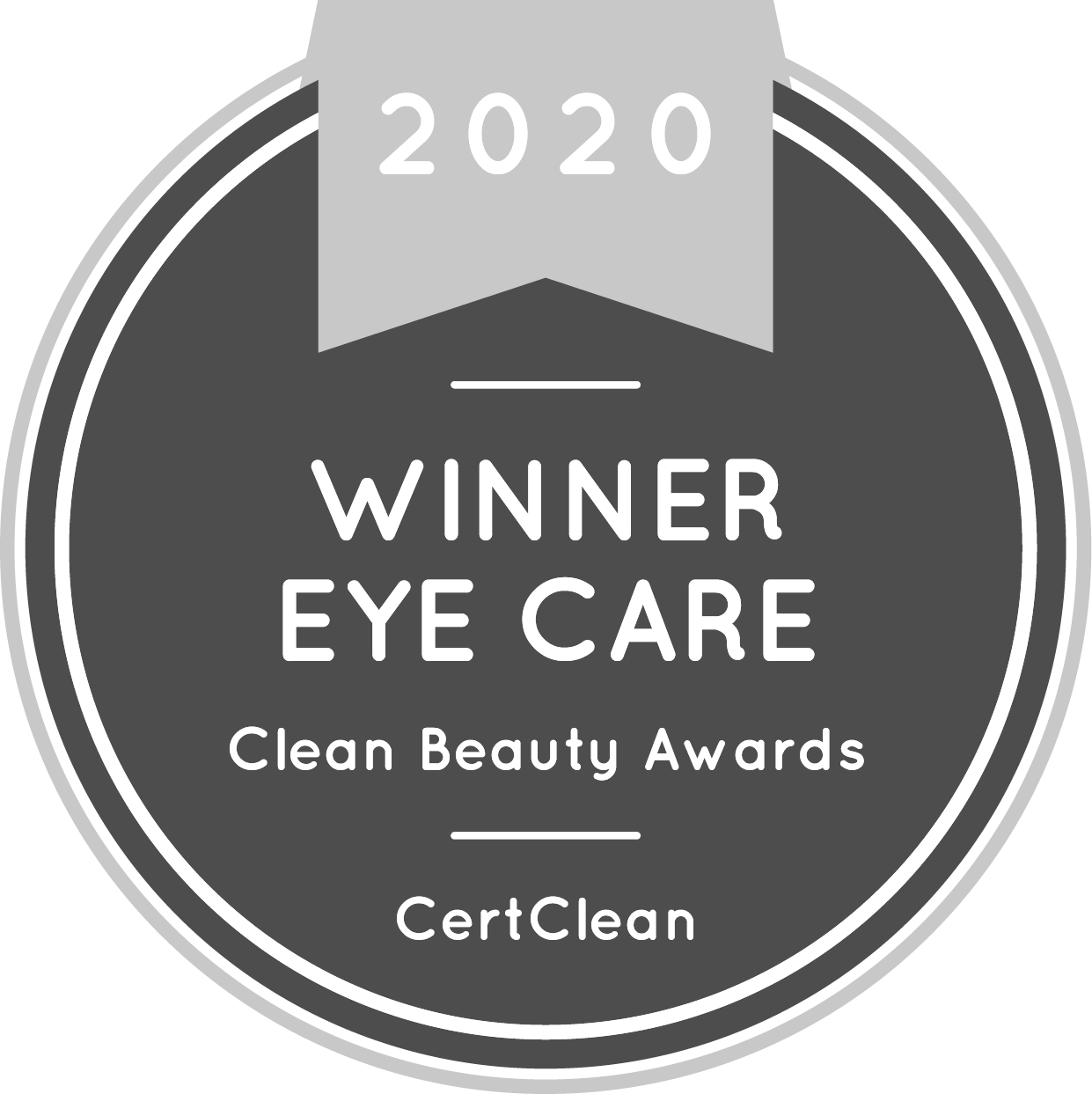 Clean Beauty Awards - WINNER EYE CARE- 2020 - Cert Clean
