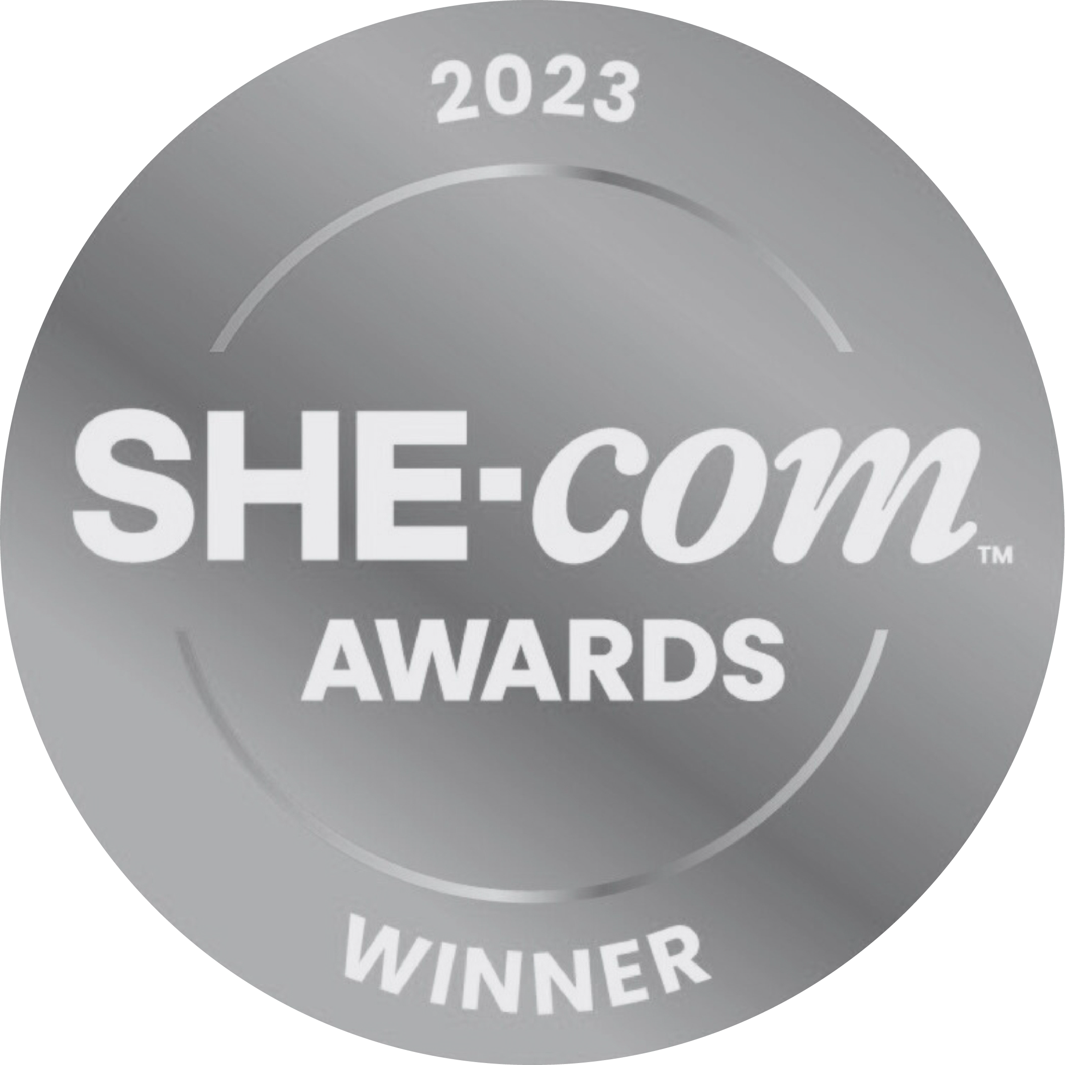 SHE-com AWARDS - WINNER - 2023
