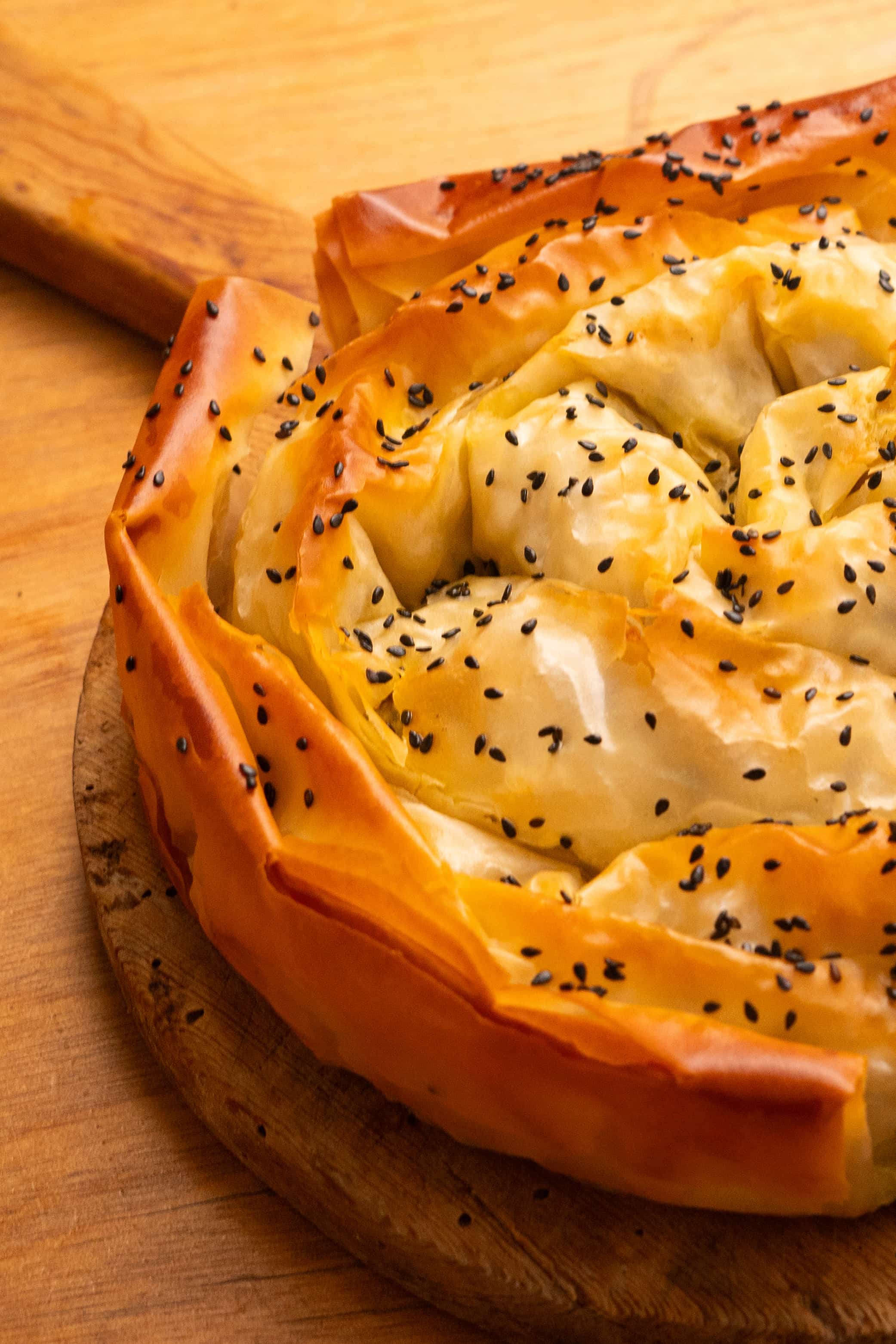 Sonya's Pumpkin Feta Filo Pie