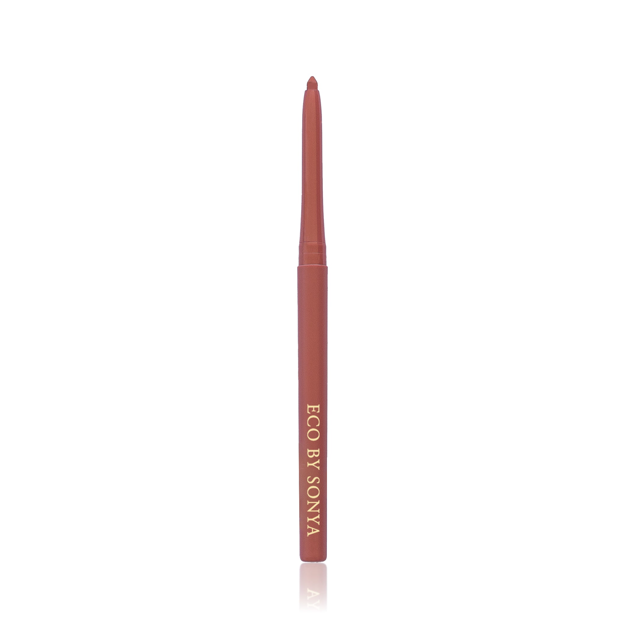 Eco By Sonya Perfect Nude Lip Liner,  standing upright on a white background.